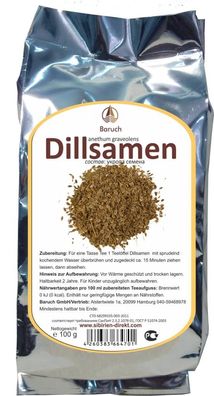 Dillsamen - (Anethum graveolens) - 100g