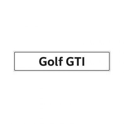 Original VW Kennzeichenschild Golf GTI Nummernschild Kennzeichen 5K0071801H
