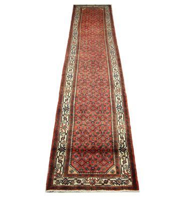 Original handgeknüpfter persischer Hamedan -Teppich Maß: 4,04x0,81
