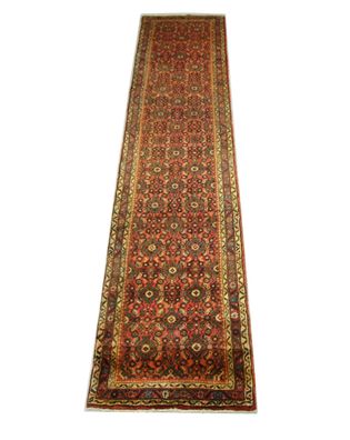 Original handgeknüpfter persischer Hamedan -Teppich Maß: 3,80x0,80