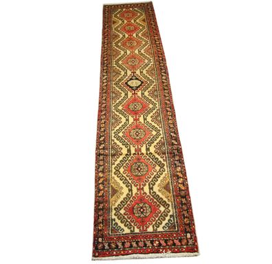 Original handgeknüpfter persischer Hamedan -Teppich Maß: 4,06x0,80