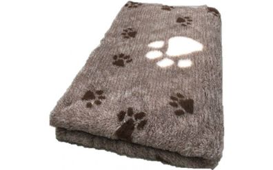 Vet Bed Hundedecke Hundebett Schlafplatz 75 x 50 cm braun beige dunkelbraun