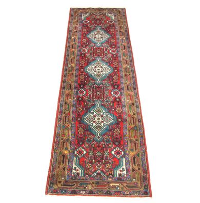 Original handgeknüpfter persischer Talaghan -Teppich Maß: 3,17x0,82