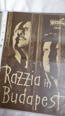 Progress Filmprogramm Nr. 40/59 Razzia in Budapest