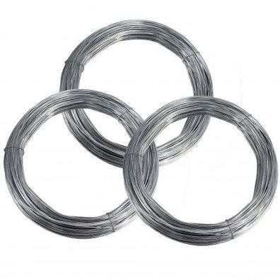 625m Spanndraht 3,0mm für Wildzaun Forstzaun Weidezaun Knotengeflecht