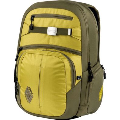 NITRO Hero Bag 37L Golden Mud senfgelb grün Schulrucksack Rucksack