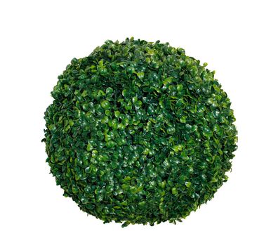 Buchsbaumkugel grün - &Oslash; 35cm - Garten Deko Buchsbaum Kugel künstlich