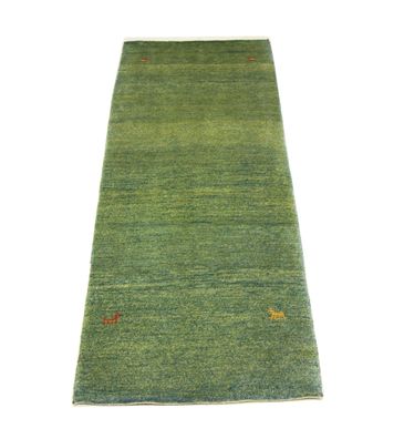 Original handgeknüpfter persischer Gabbe -Teppich Maß: 2,33x0,84