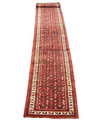 Original handgeknüpfter persischer Hamedan -Teppich Maß: 4,70x0,93
