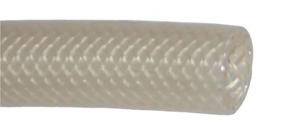 Silikonschlauch Silikon Gewebeschlauch mit Glasgewebe 12,5 x 19,5 (ixa)