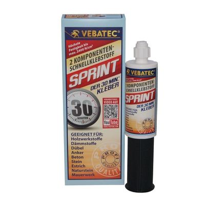Vebatec SPRINT 140ml 30-MINUTES BOND 2-component adhesive