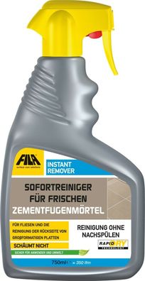 Instant Remover 750ml Reiniger Spray für Zementfugenmörtel