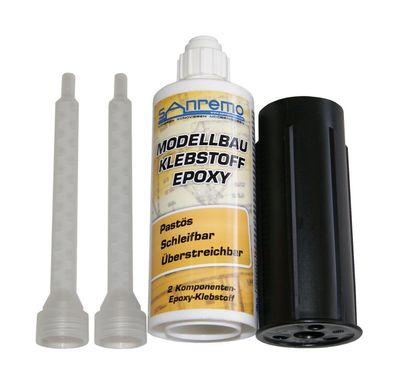 Sanremo Modellbau Klebstoff EPOXY Epoxid Epoxidharz 15 Minuten Epoxy