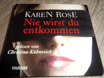 CD/ Hörspiel -Karen Rose- Nie wirst du entkommen