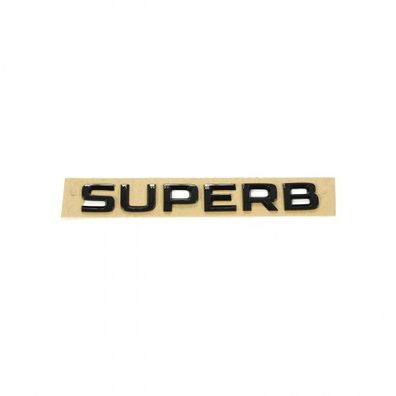 Original Skoda Superb Schriftzug schwarz Emblem Buchstaben Logo 3V0853687K041