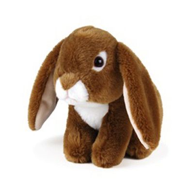 Anna Club Plüschtier Kaninchen (braun, 15cm) Hase Kuscheltier Stofftier Bunny