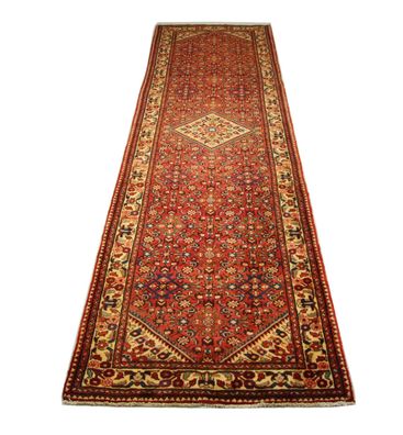Original handgeknüpfter persischer Hamedan -Teppich Maß: 4,37x1,23