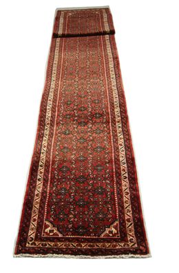Original handgeknüpfter persischer Hamedan -Teppich Maß: 5,87x0,86