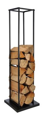 Metall Kaminholzhalter - Kamin Holz Ständer - Feuerholz Regal Brennholz Ablage