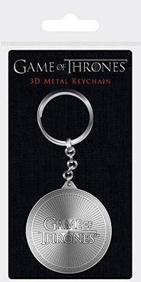 Game of Thrones - Logo - Schlüsselanhänger aus Metall Keychain NEU