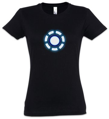 Arc Reactor II Damen T-Shirt Iron Industries Man Avengers Tony Mark Girl Stark