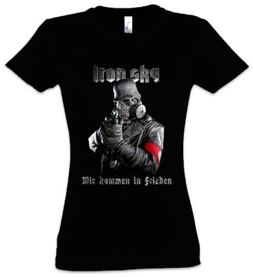Iron Soldier Damen T-Shirt Sky Soldat Armee Glocke Ufo Haunebu Vril Girl