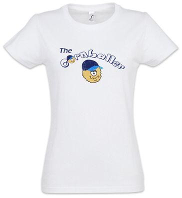 The Cornballer Damen T-Shirt Arrested Logo Symbol Development Maschine George