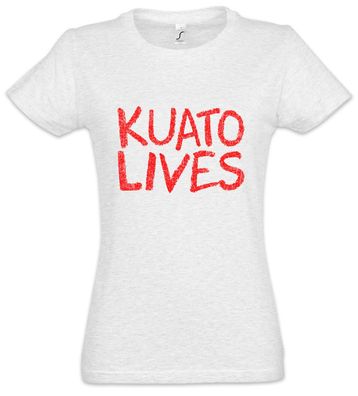 Kuato Lives Damen T-Shirt Total Arnold Douglas Recall Writing Wall Resistance
