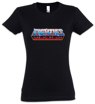 Eighties Motu Damen T-Shirt Masters Of Kult 80s The Disco Universe Retro Girl