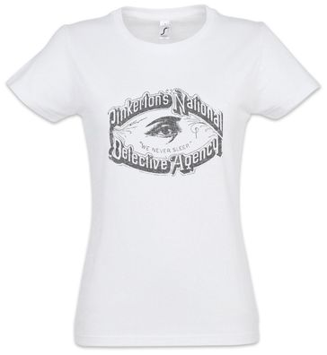 Pinkteron's Detective Agency Damen T-Shirt Boardwalk Sign Logo Symbol Empire Eye