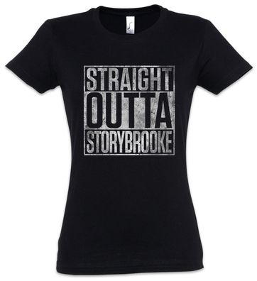 Straight Outta Storybrooke Damen T-Shirt Once Upon A Fun Regina Mills Time