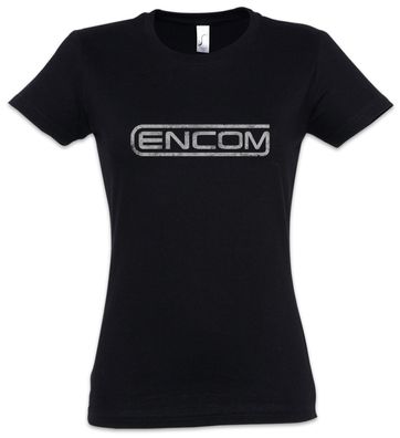 Encom I Damen T-Shirt International Computer Technology Corporation tron Mcp
