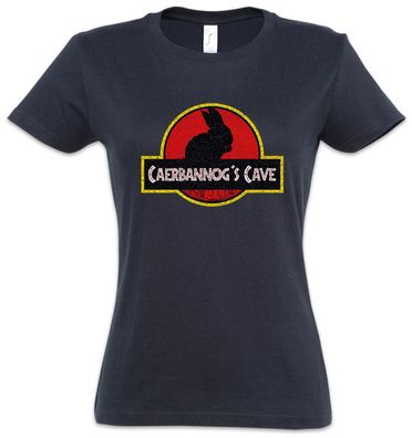 Caerbannog's Cave Damen T-Shirt Die Ritter Killerkaninchen von der Kokosnuss Fun