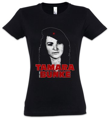 Tamara Bunke Damen T-Shirt Tania Fidel Cuba Castro Che Revolution Sozialismus