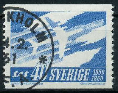 Schweden 1961 Nr 467A gestempelt X07A1E2