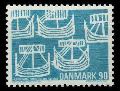 Dänemark 1969 Nr 476 postfrisch SB041BE