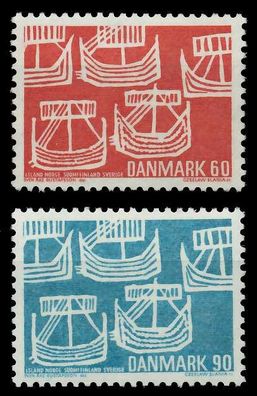 Dänemark 1969 Nr 475-476 postfrisch SB041CE