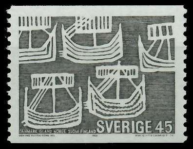 Schweden 1969 Nr 629A postfrisch SB042BE