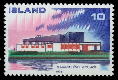 ISLAND 1973 Nr 479 postfrisch SB043EA