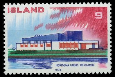 ISLAND 1973 Nr 478 postfrisch SB043E2