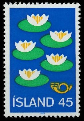 ISLAND 1977 Nr 521 postfrisch SB0450E