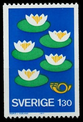 Schweden 1977 Nr 973u postfrisch SB04582