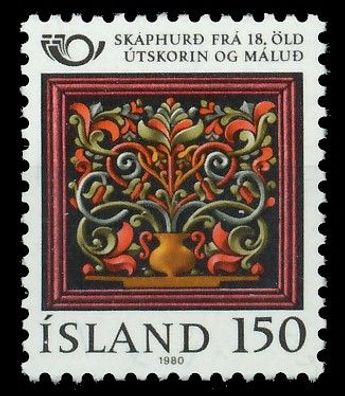 ISLAND 1980 Nr 556 postfrisch SB04786