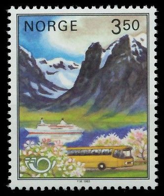 Norwegen 1983 Nr 882 postfrisch SB04876