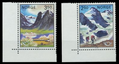 Norwegen 1983 Nr 881-882 postfrisch ECKE-ULI X07A8EA