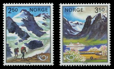 Norwegen 1983 Nr 881-882 postfrisch X07A8F6