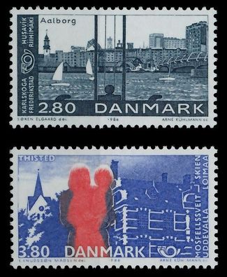 Dänemark 1986 Nr 868-869 postfrisch SB048AA