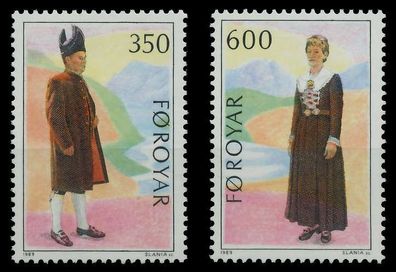 FÄRÖER 1989 Nr 182-183 postfrisch X0840D6