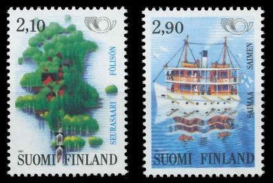 Finnland 1991 Nr 1142-1143 postfrisch SB0E972