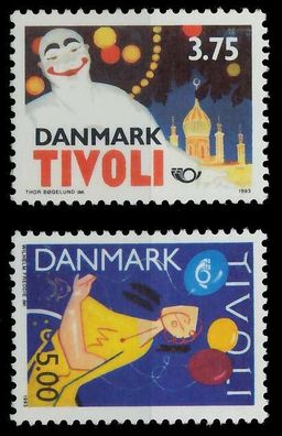 Dänemark 1993 Nr 1054-1055 postfrisch X08431E